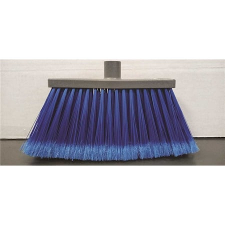 Renown Blue Bristle Angle Broom Head It Is Made From 100% Recycled Plastic Bottles BR-00403STBHP